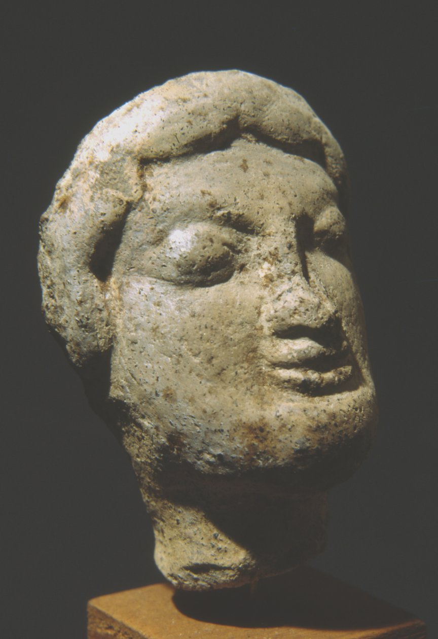 Férfi fej (terrakotta) alkotó: Roman