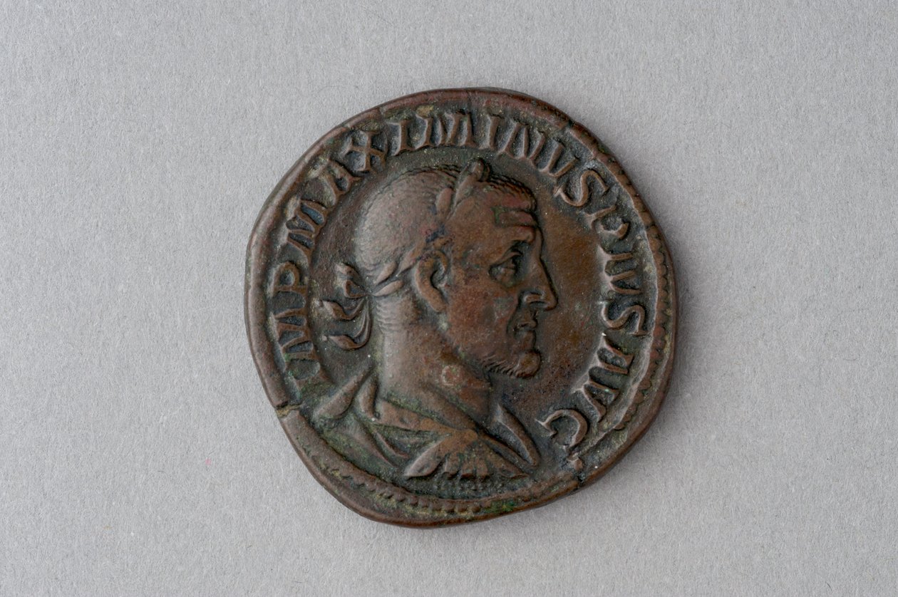 Maximus Thrax Sestertiusa (bronz) alkotó: Roman