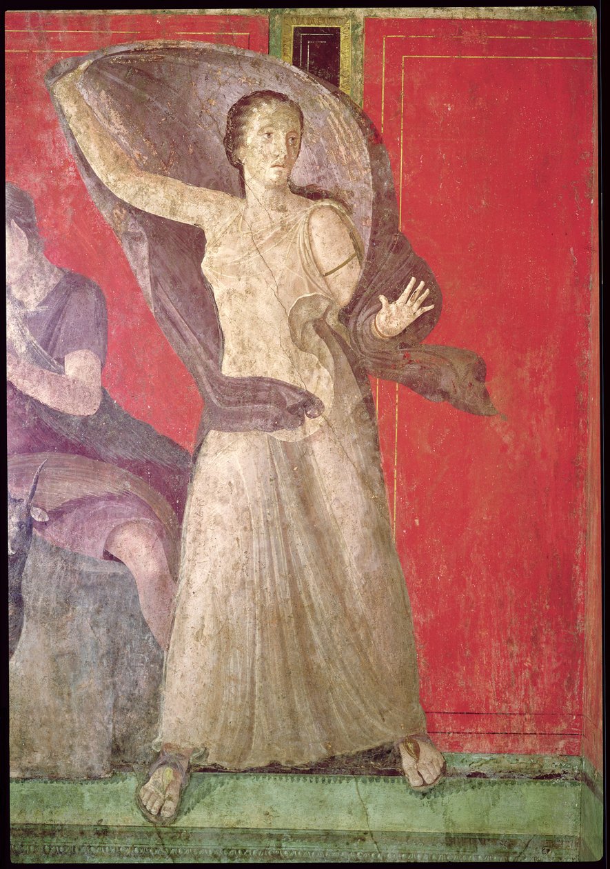 A riadt nő, Északi Fal, Oecus 5, ie 60-50 (lásd még: 55069) alkotó: Roman