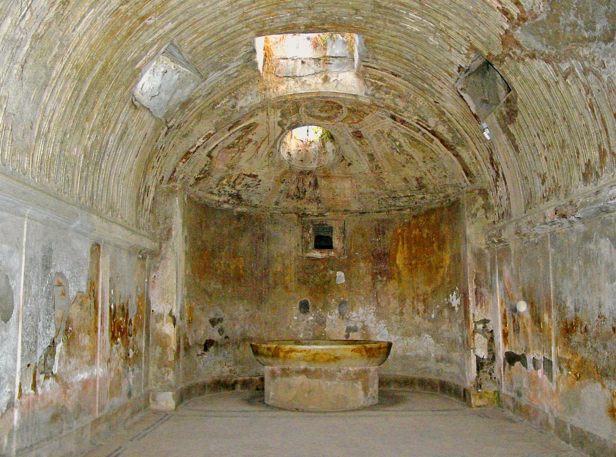 A Forum thermae kaldariuma alkotó: Roman