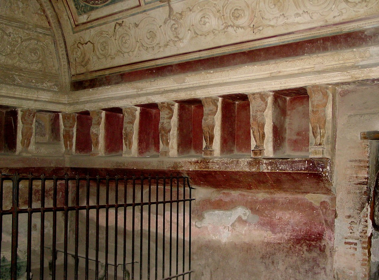A Forum thermae tepidárium alkotó: Roman