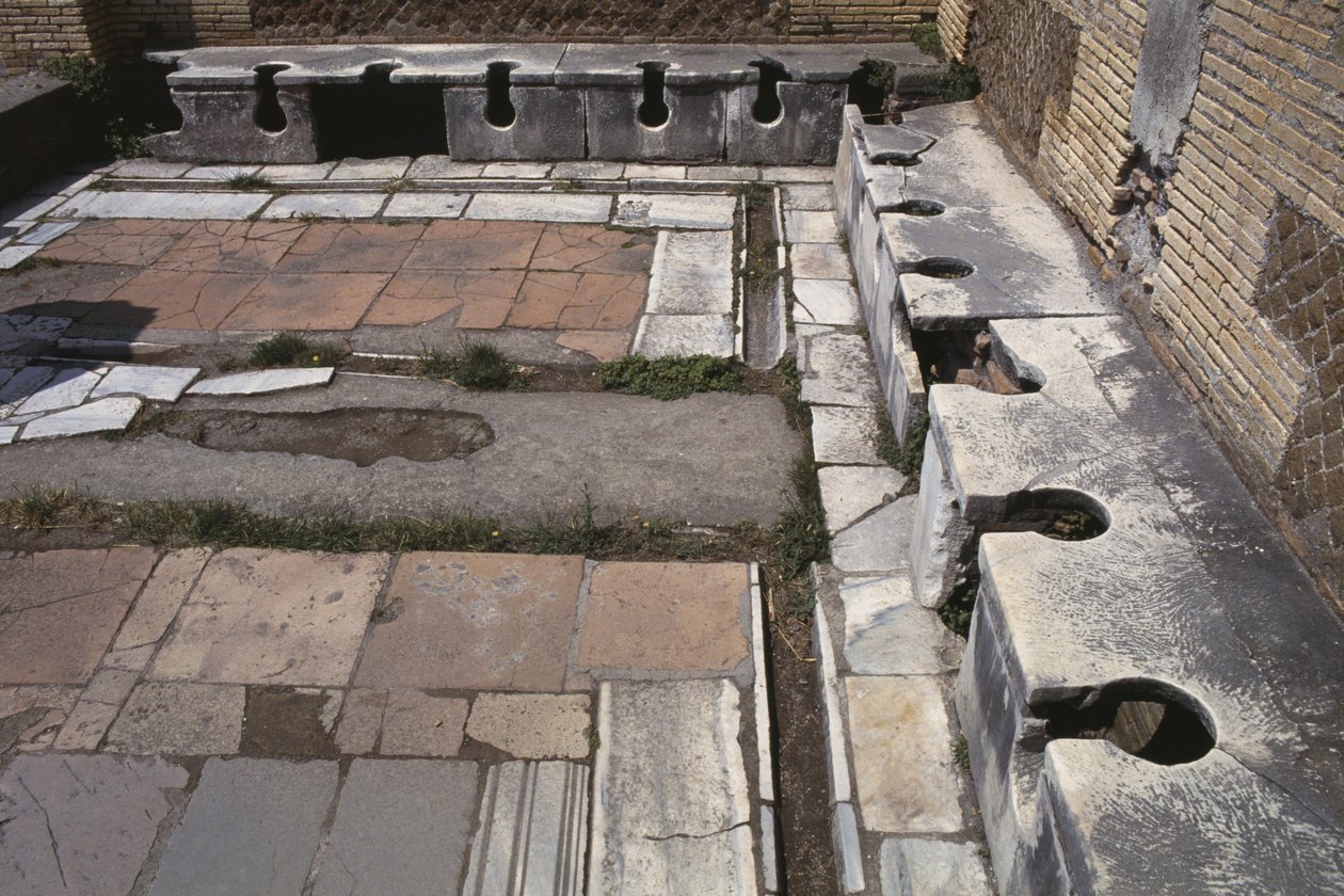 Kilátás a közös mosdóra alkotó: Roman