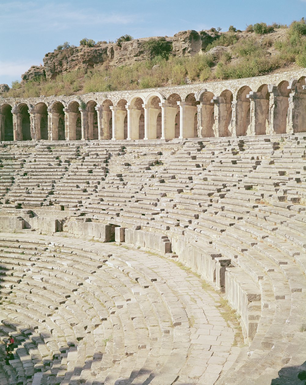 Kilátás az amfiteátrumra alkotó: Roman