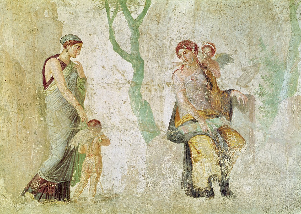 Erost megbüntetik Aphrodité jelenlétében alkotó: Roman Imperial Period