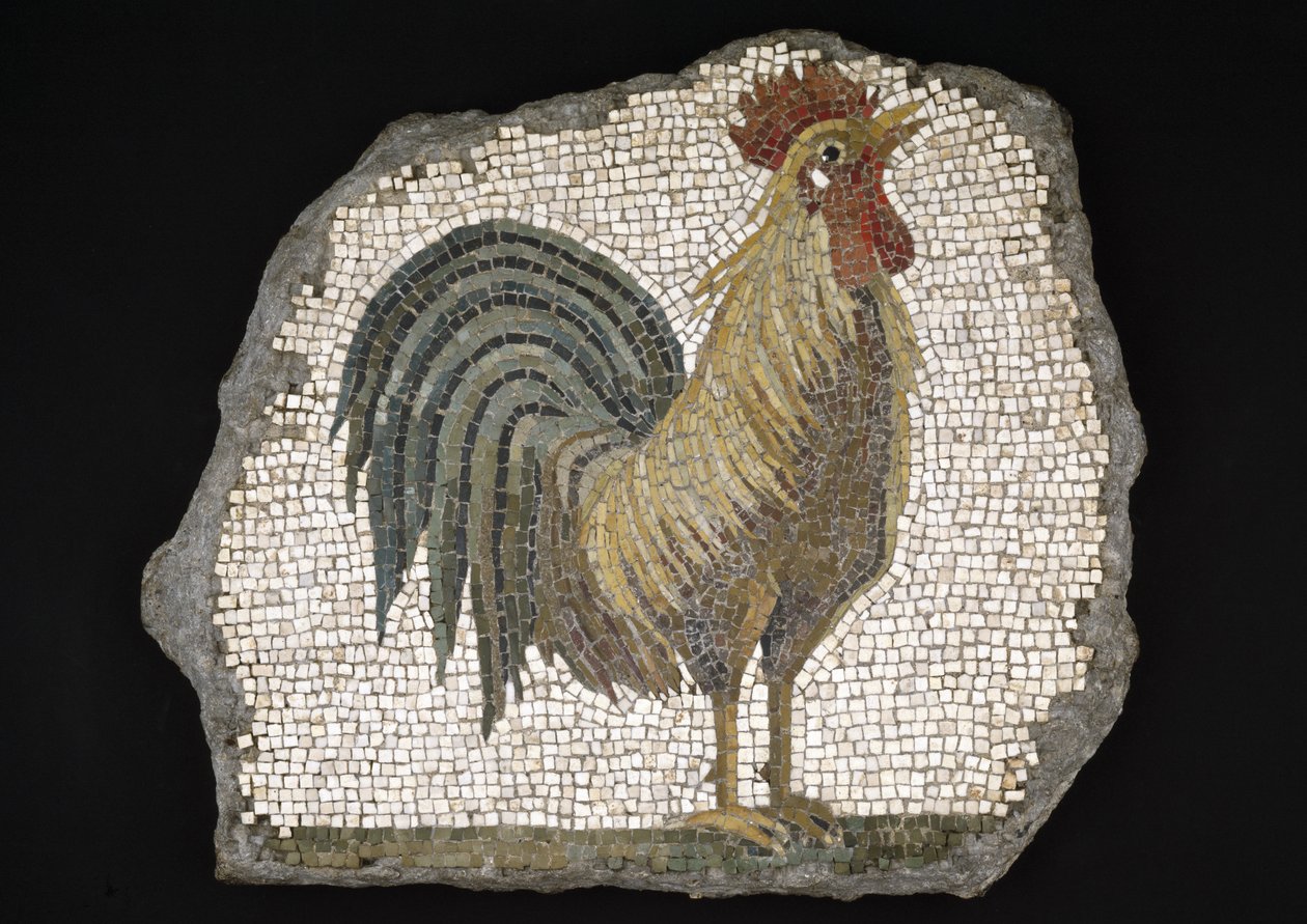 Cockerel (mosaic) alkotó: Roman