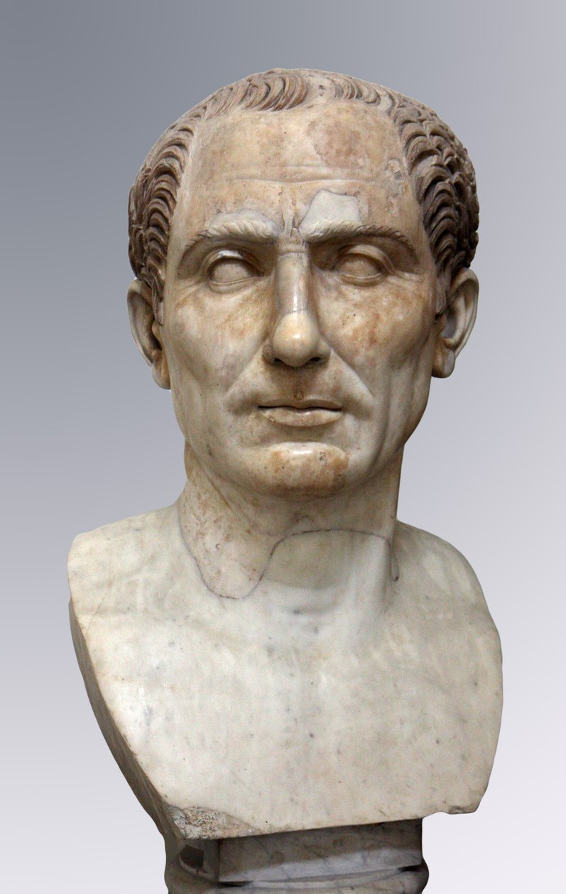 Julius Caesar (márvány) alkotó: Roman
