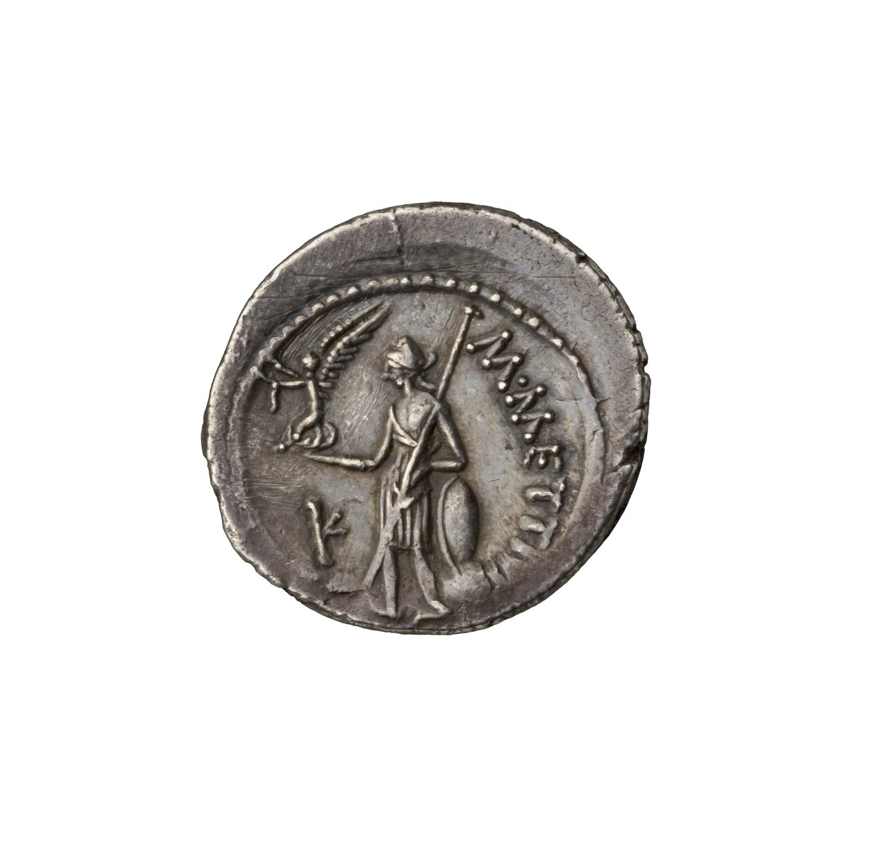 Római köztársasági érme Rómából, i.e. 44 (ezüst) alkotó: Roman