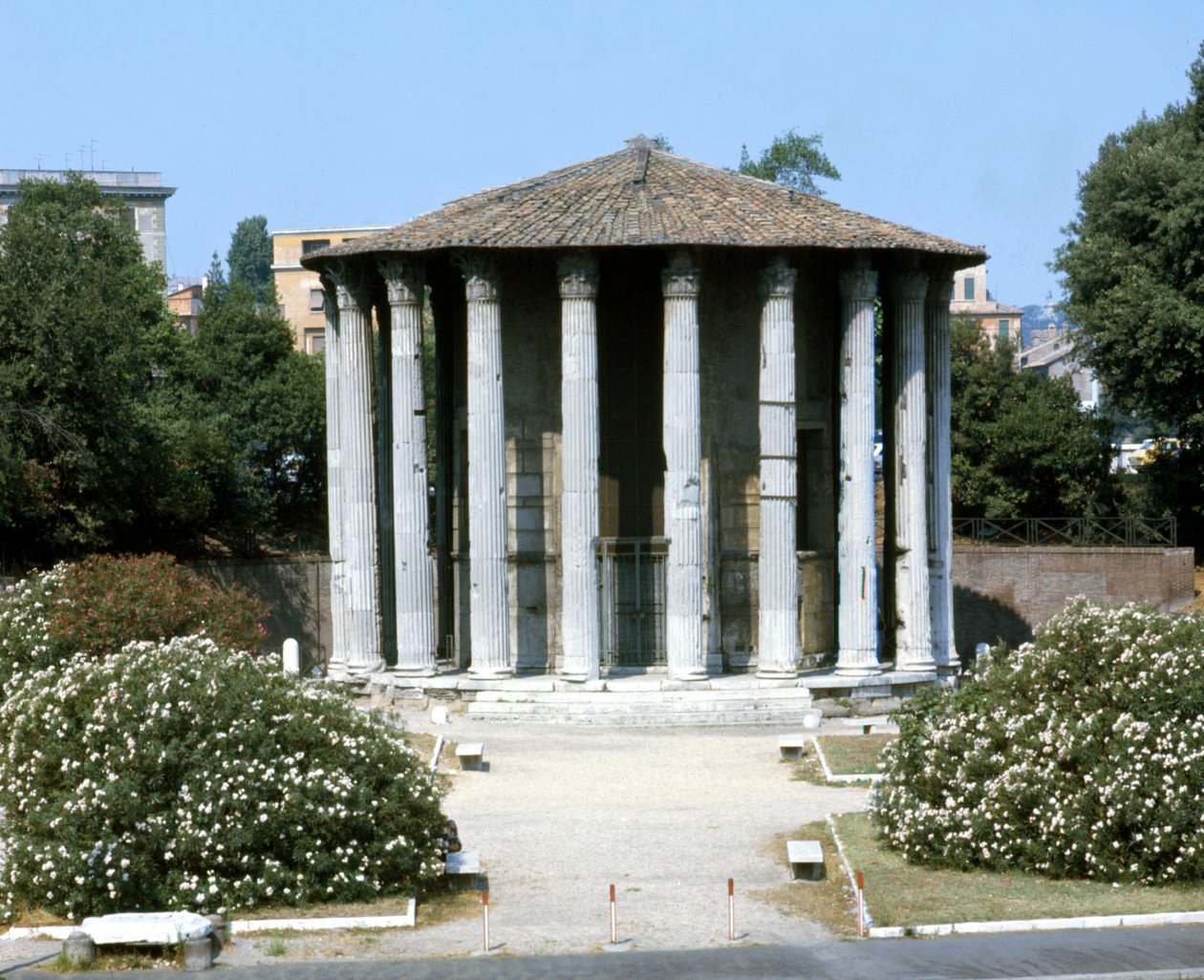 Vesta temploma Rómában. alkotó: Roman