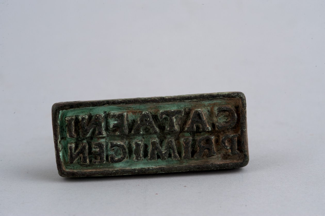 Pecsét (bronz) alkotó: Roman Roman