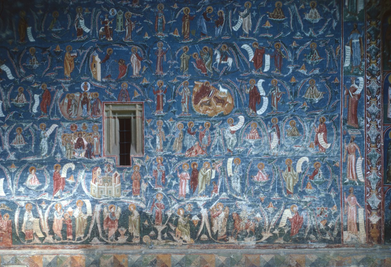Jesse fája, déli front festmény, 1547-50 alkotó: Romanian School