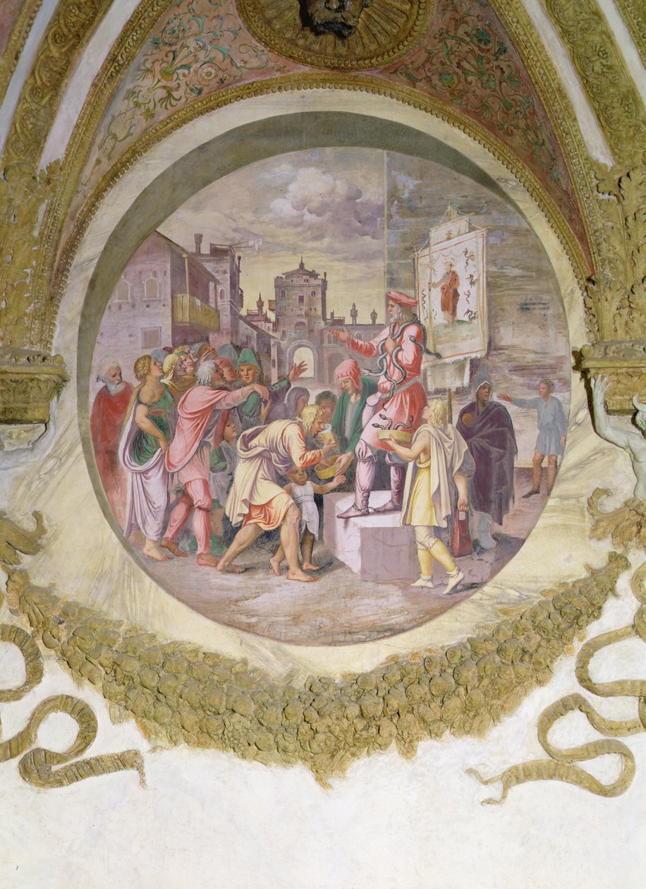 A szelek kamrája, A kígyóbűvölő alkotó: Romano Giulio