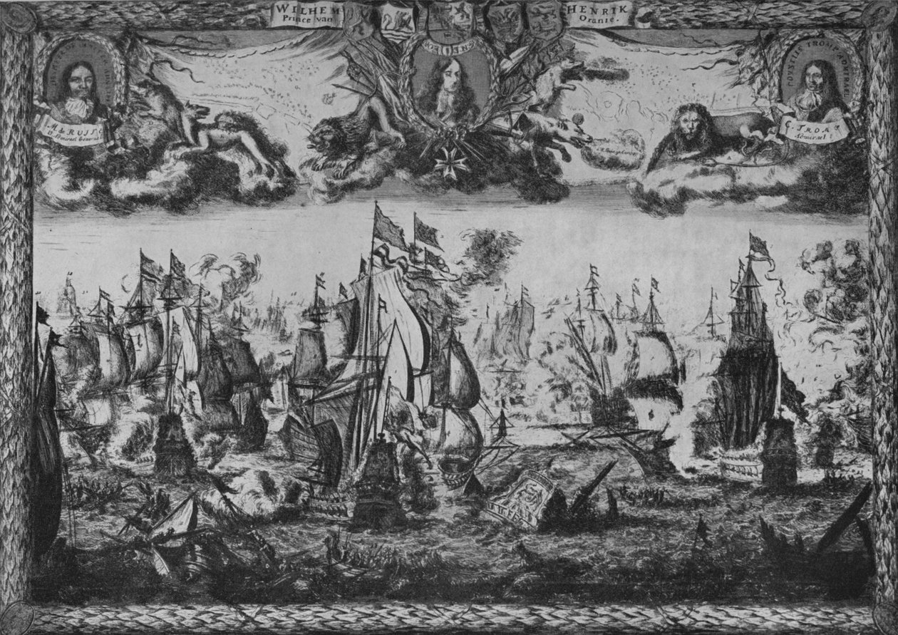 Texeli csata, 1675 alkotó: Romeyn de Hooghe