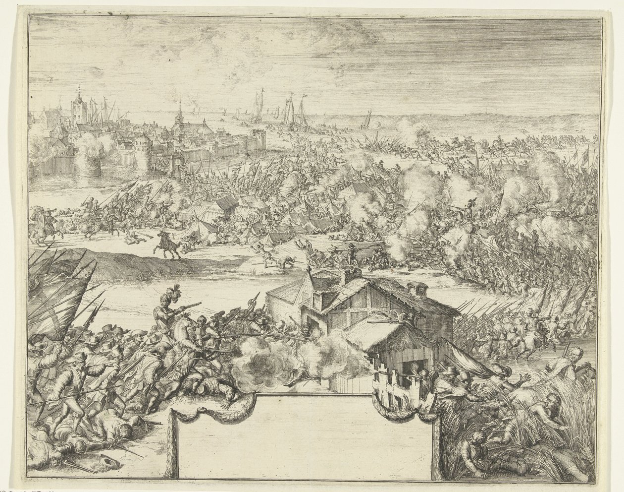Steenbergeni csata, 1583 alkotó: Romeyn de Hooghe