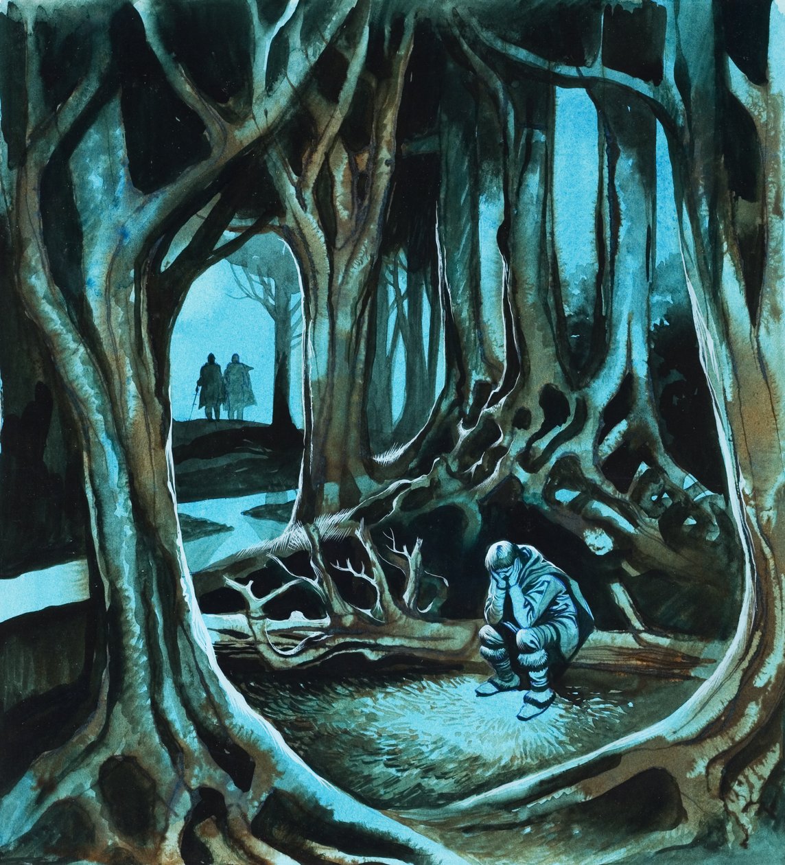 Tündérmese (gouache, papír) alkotó: Ron Embleton