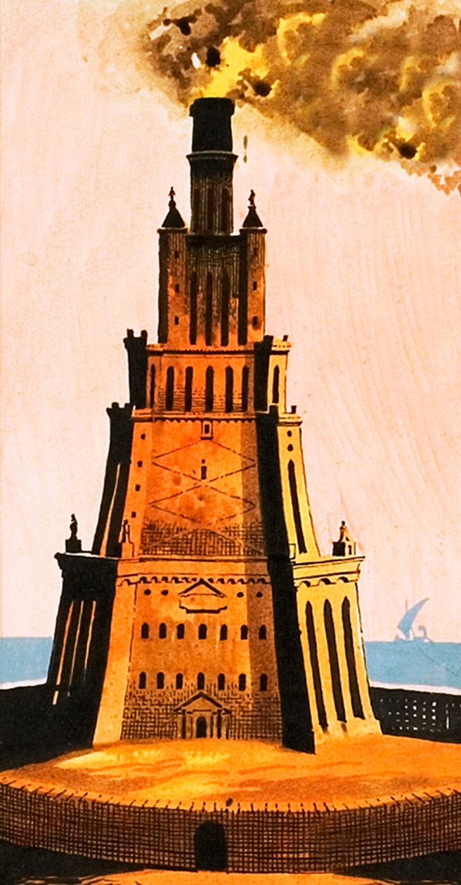 Pharos Light feltalálta Ptolemaiosz alkotó: Ron Embleton