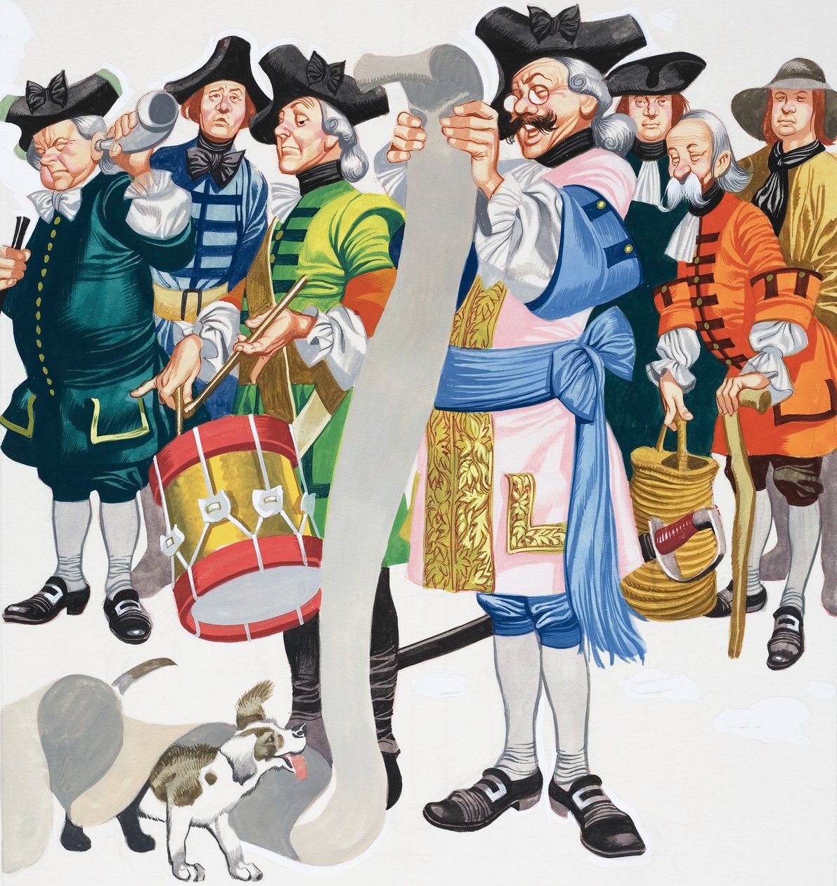 A három katona alkotó: Ron Embleton