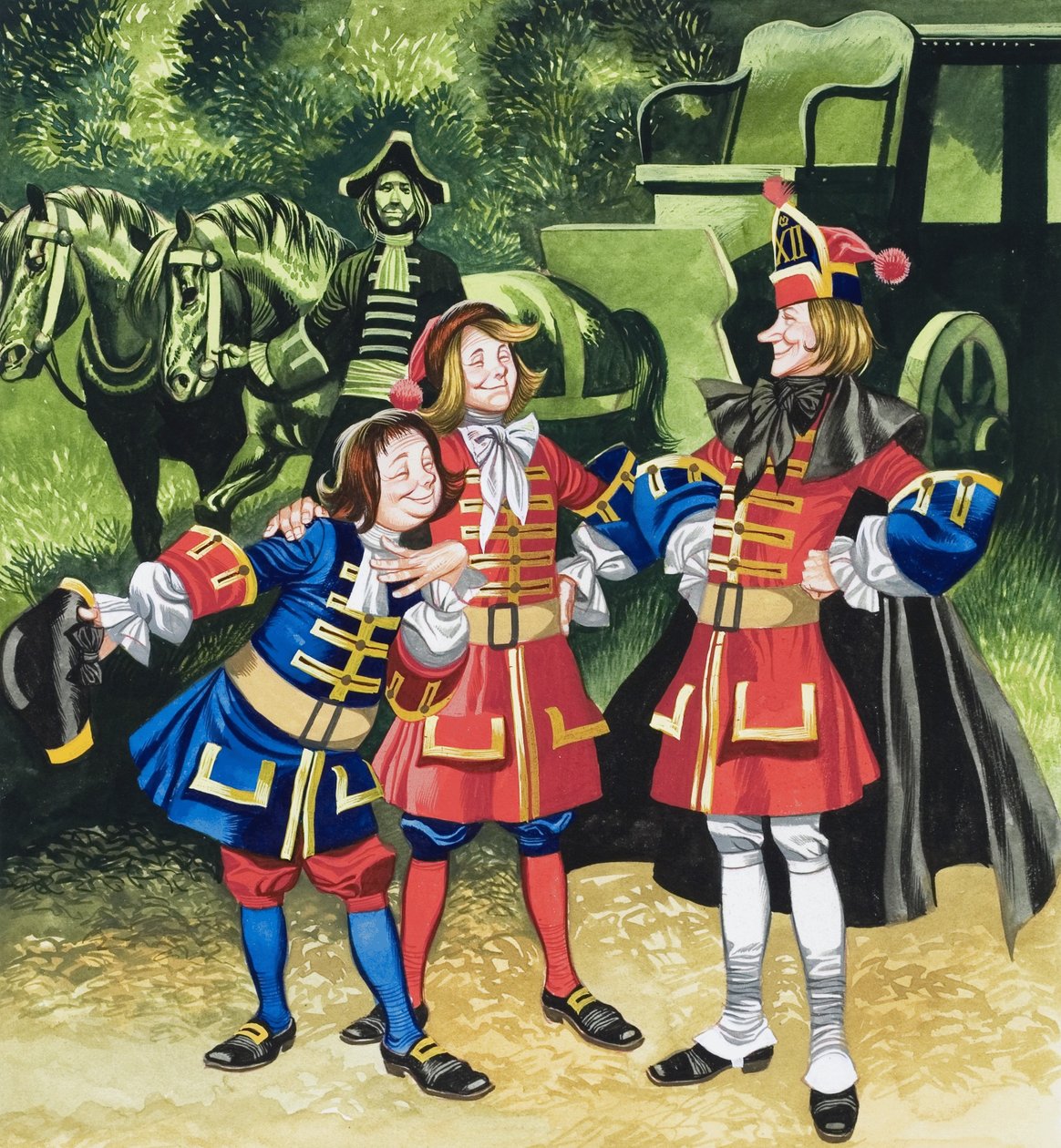 A három katona alkotó: Ron Embleton