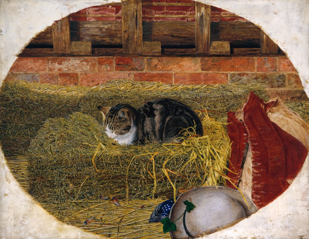 Catnap, 1858 alkotó: Rosa Brett