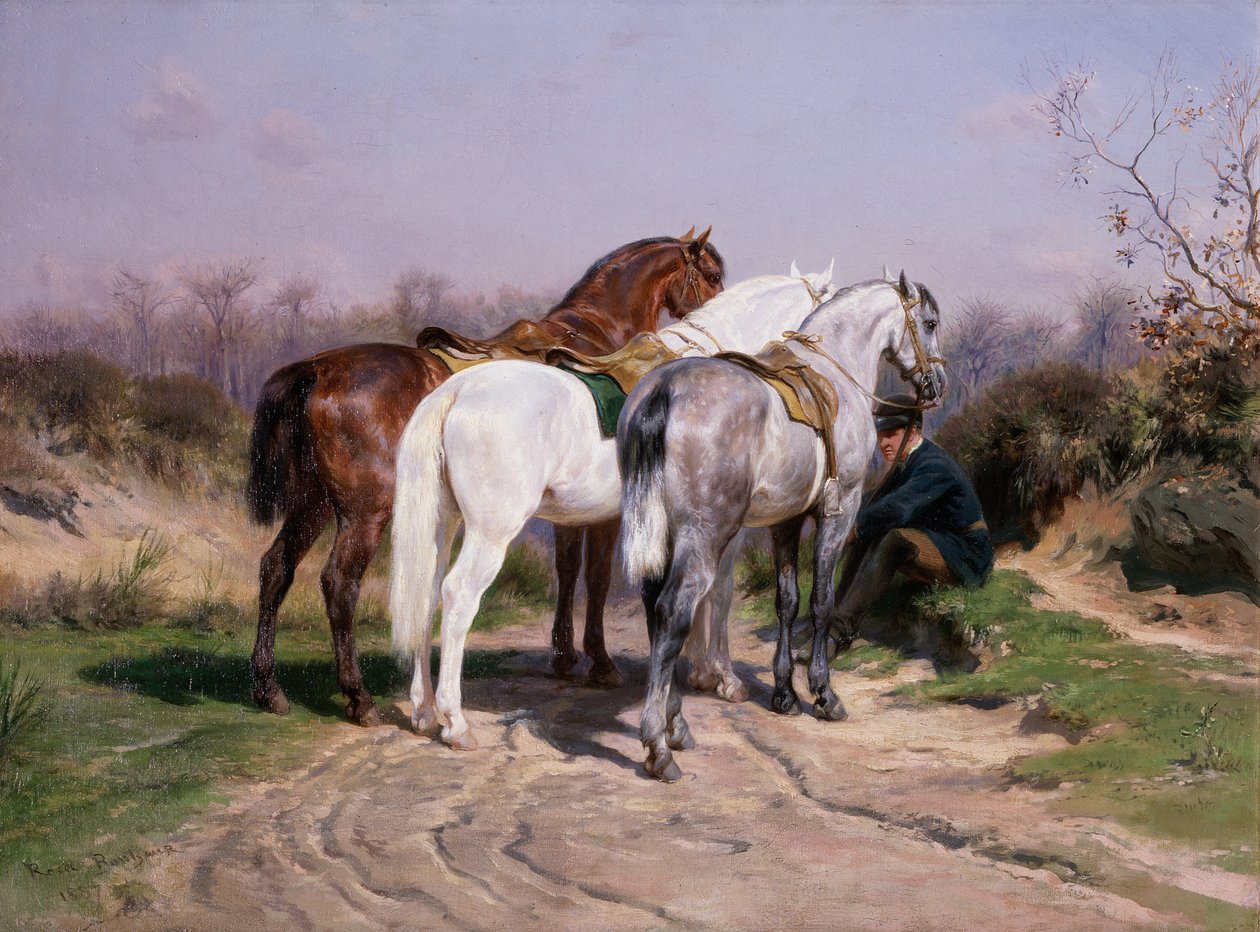 Relé vadászat alkotó: Rosa Bonheur