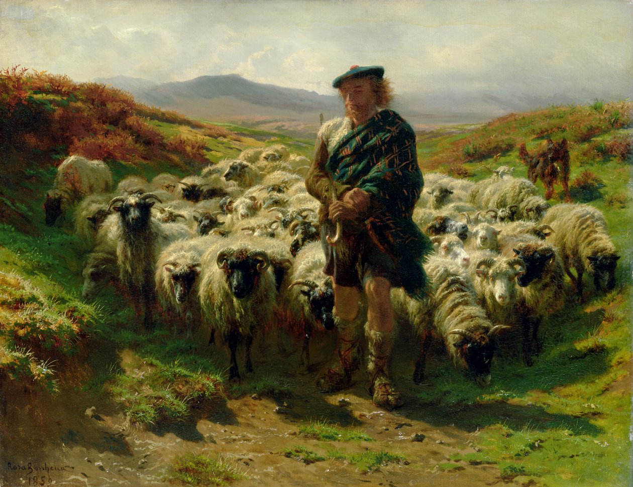 A felvidéki juhász, 1859 alkotó: Rosa Bonheur