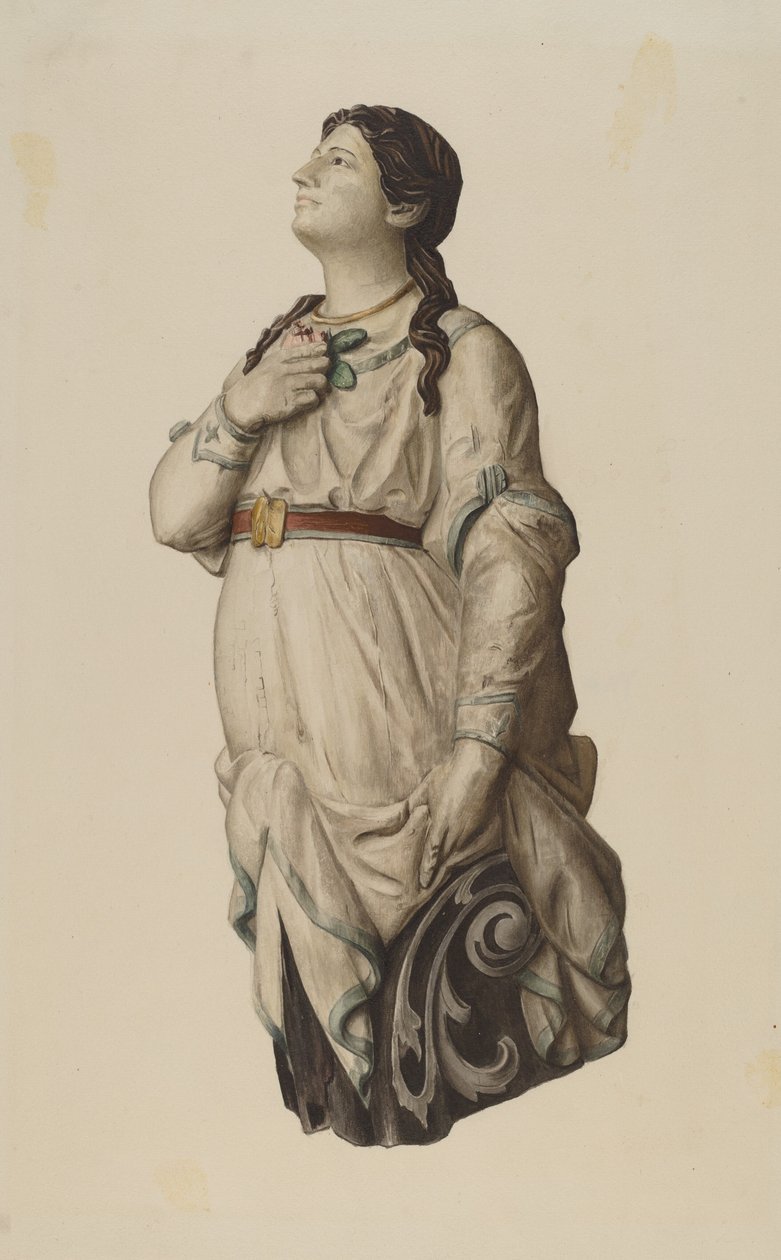 A Julia Lawrence figurája alkotó: Rosamond P. Gray