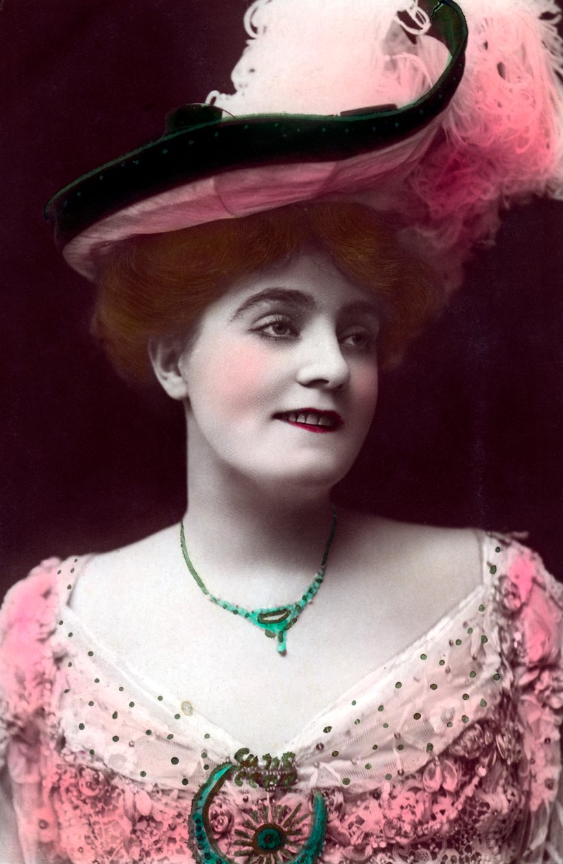 Evie Greene 1875-1917, angol színésznő, 1906. alkotó: Rotary Photo