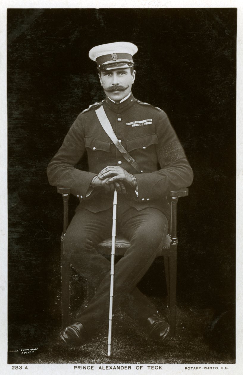 Sándor tecki herceg, 1900-as évek. alkotó: Rotary Photo