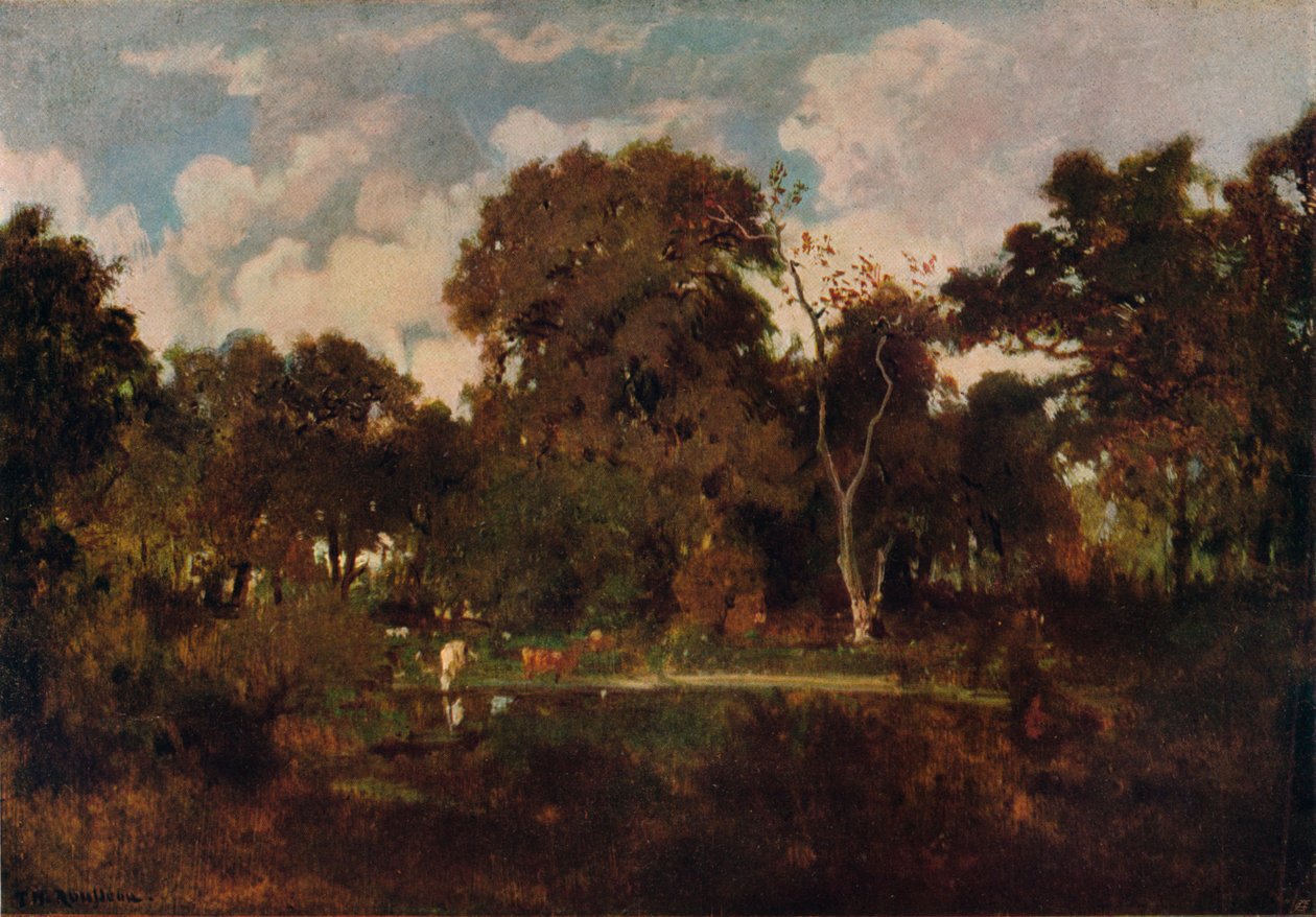 A fontainebleau-i erdő, 1906-7. alkotó: Rousseau
