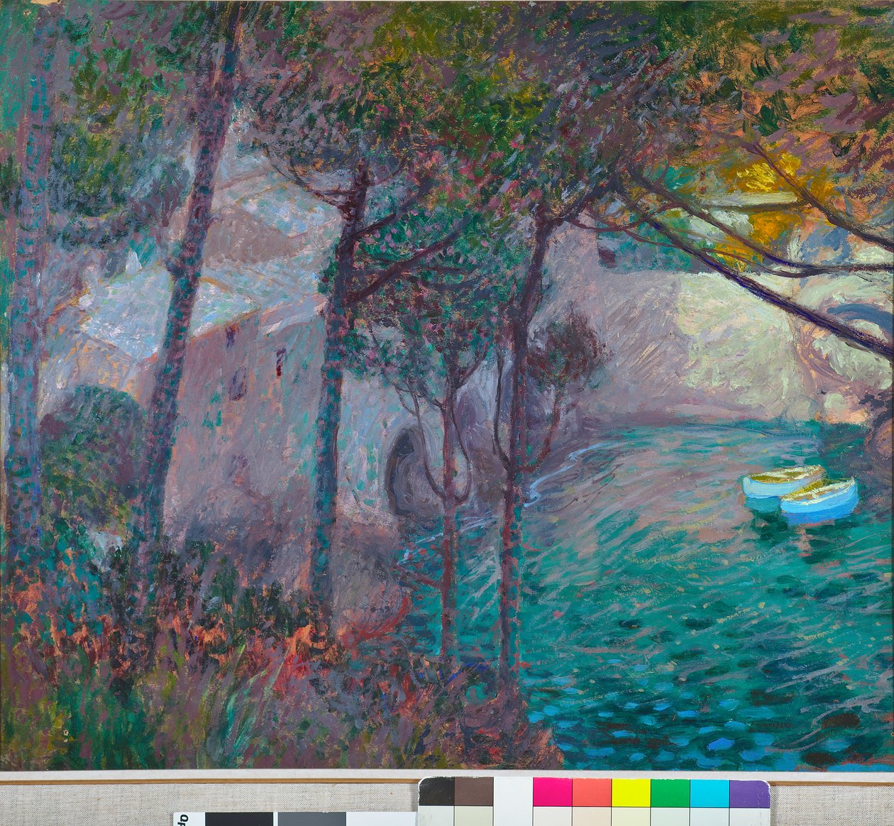 San Fruttuoso-öböl kb. 1913-15 alkotó: Rubaldo Merello