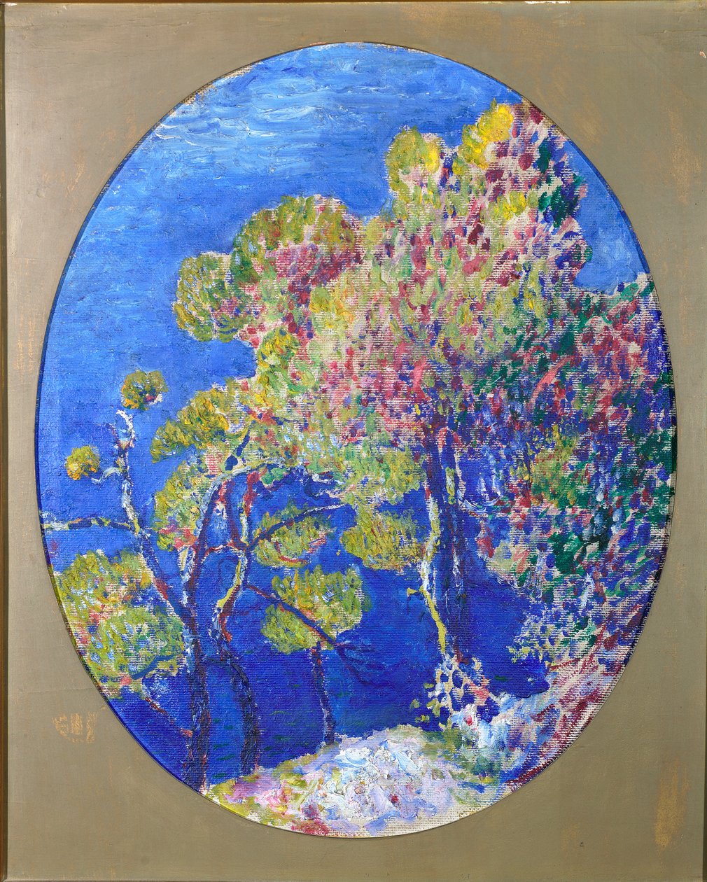Fenyők, 1910-1914 körül alkotó: Rubaldo Merello