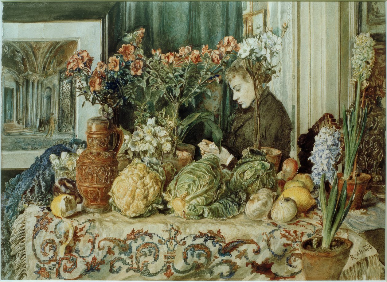 Belső és csendélet alkotó: Rudolf von Alt