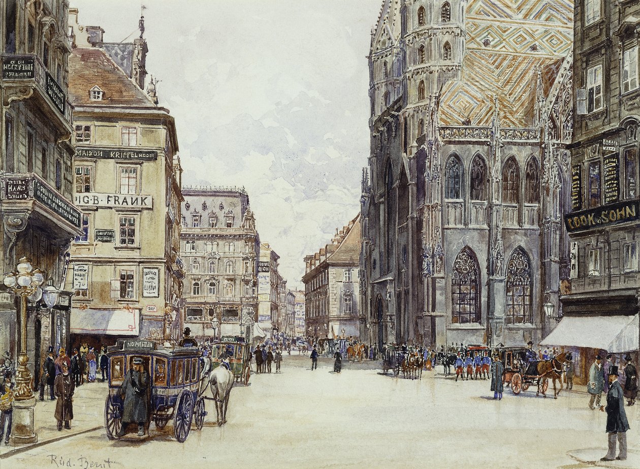 Stefan Platz, Bécs alkotó: Rudolf Bernt