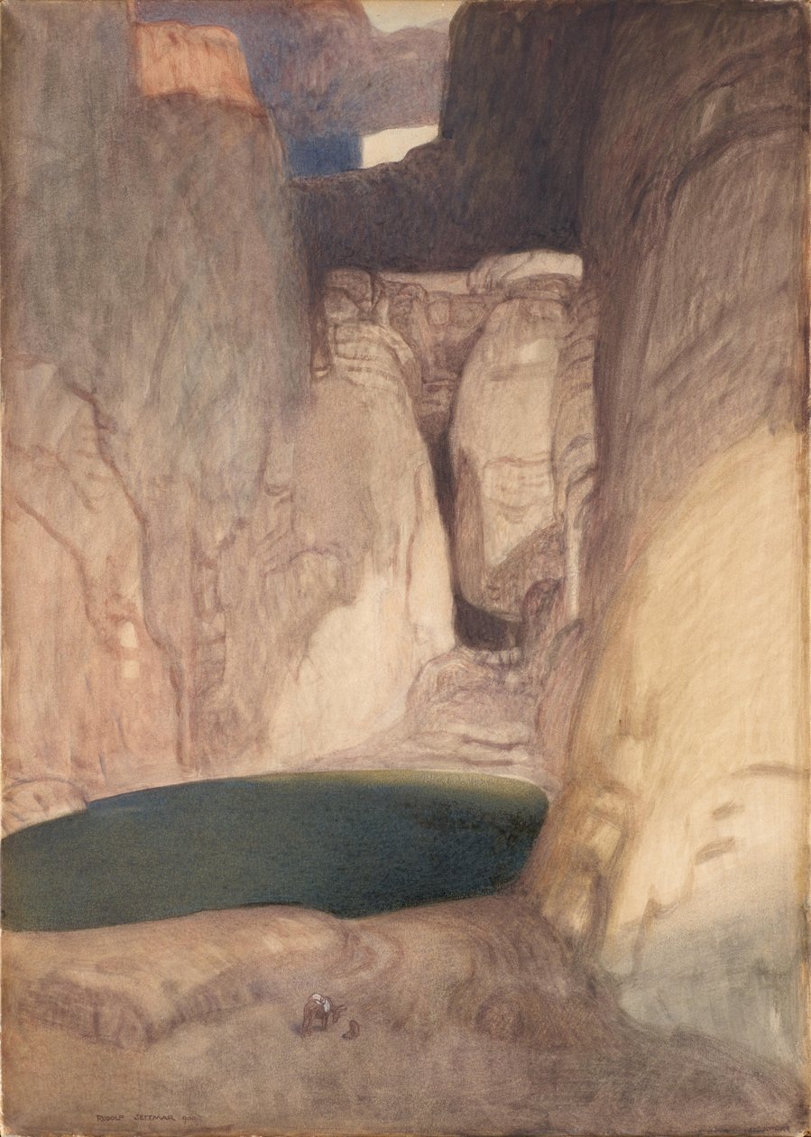 Bergsee alkotó: Rudolf Jettmar