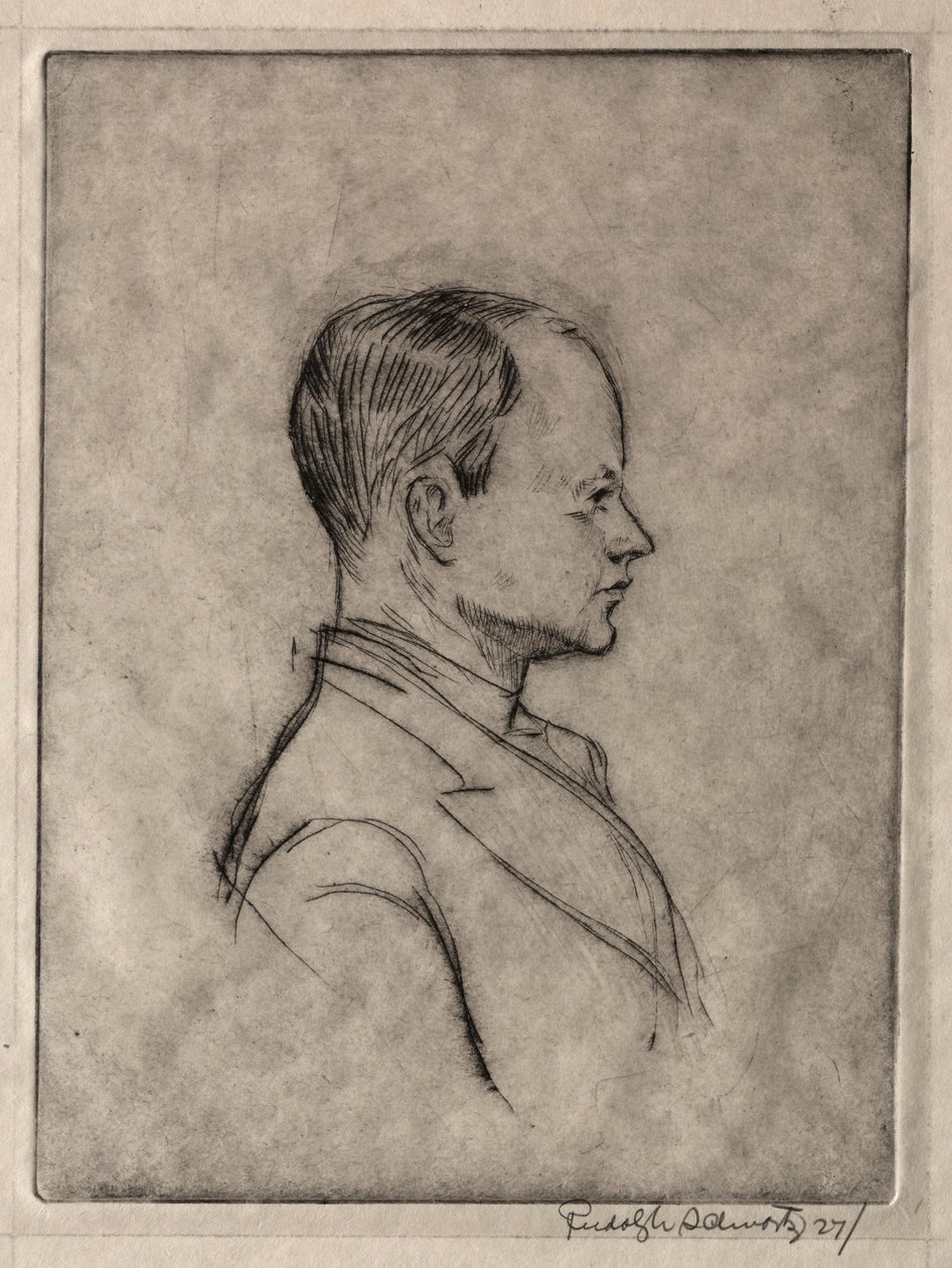 Portré. alkotó: Rudolf Schwartz