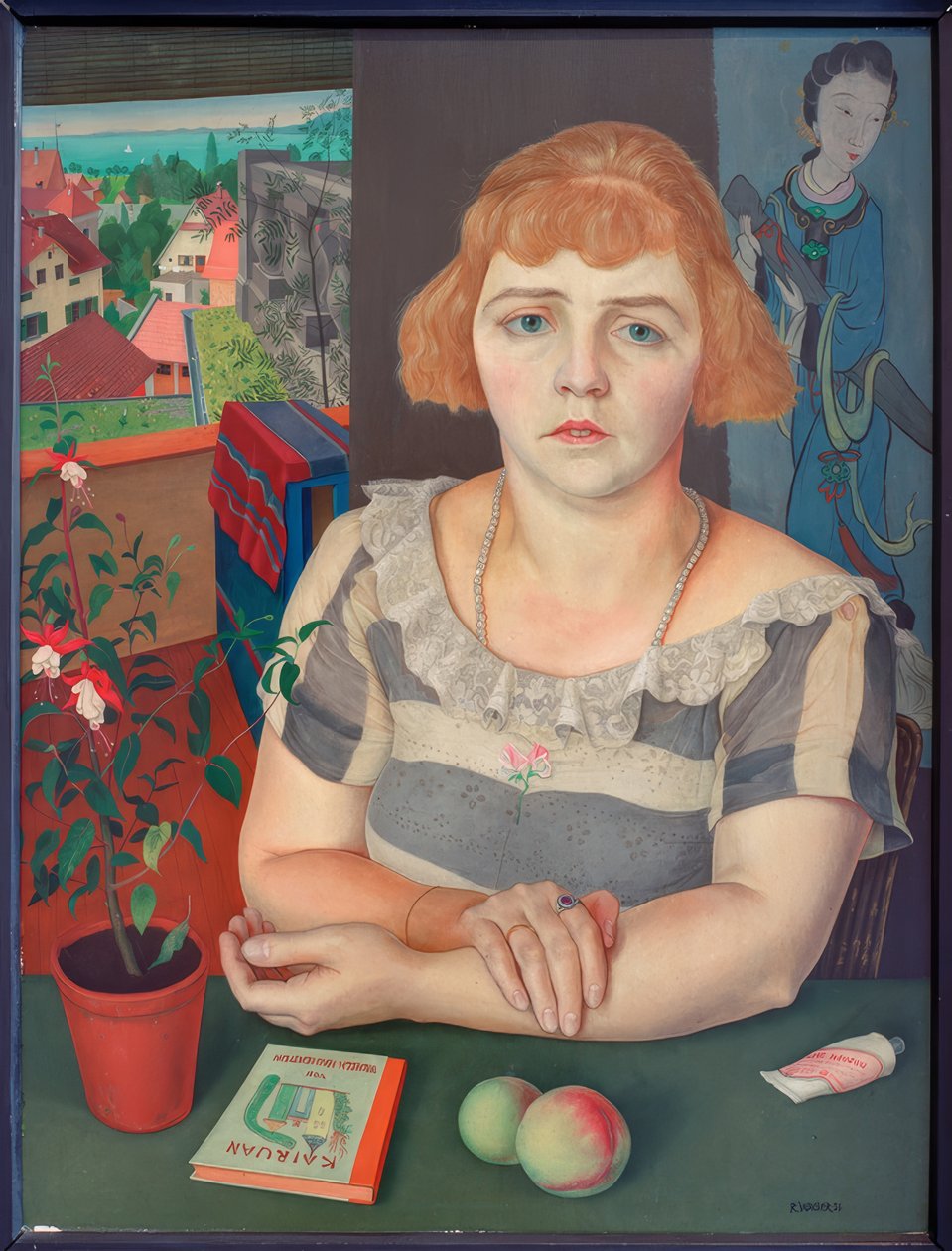 Ilse portréja alkotó: Rudolf Wacker