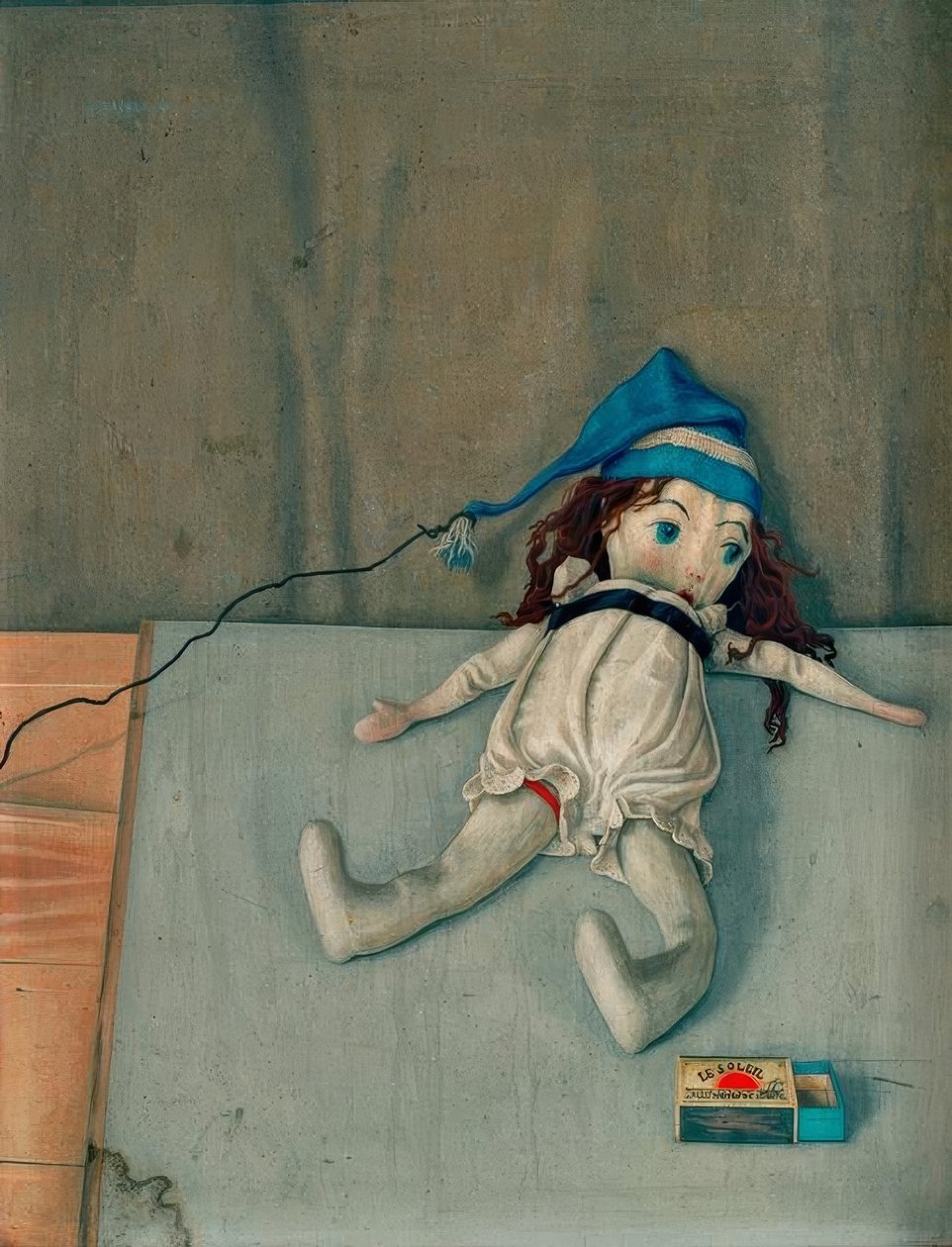 Baba gyufásdobozzal alkotó: Rudolf Wacker