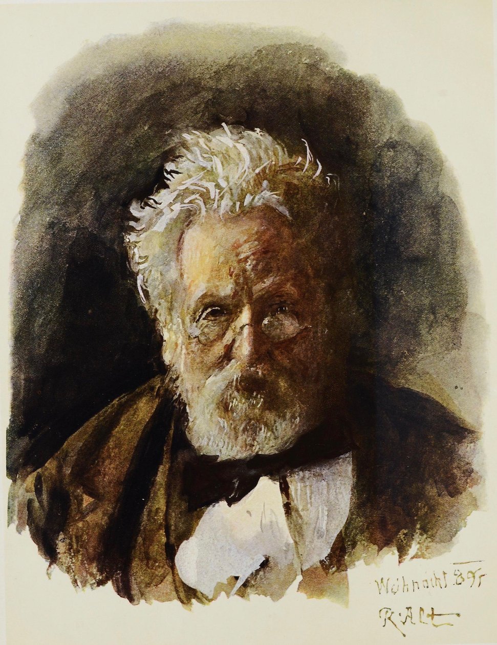 Önarckép alkotó: Rudolf von Alt