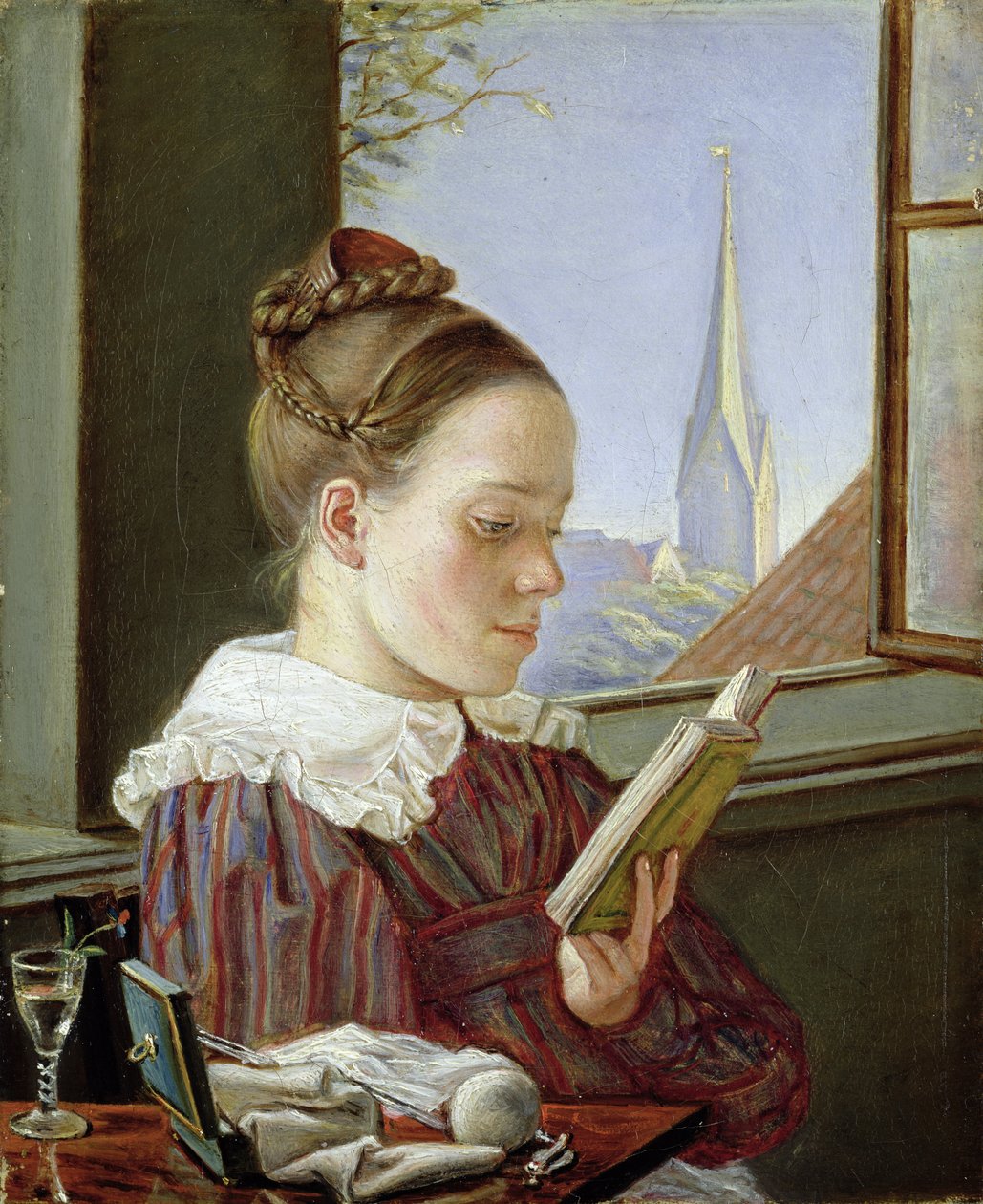 Minna Wasmann, a művész nővére (1811-36), 1822 alkotó: Rudolph Friedrich Wasmann
