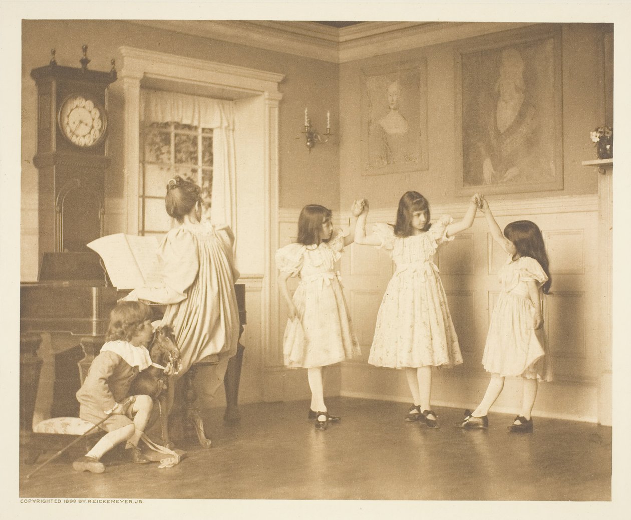 A tánc, 1899. alkotó: Rudolph Eichemeyer