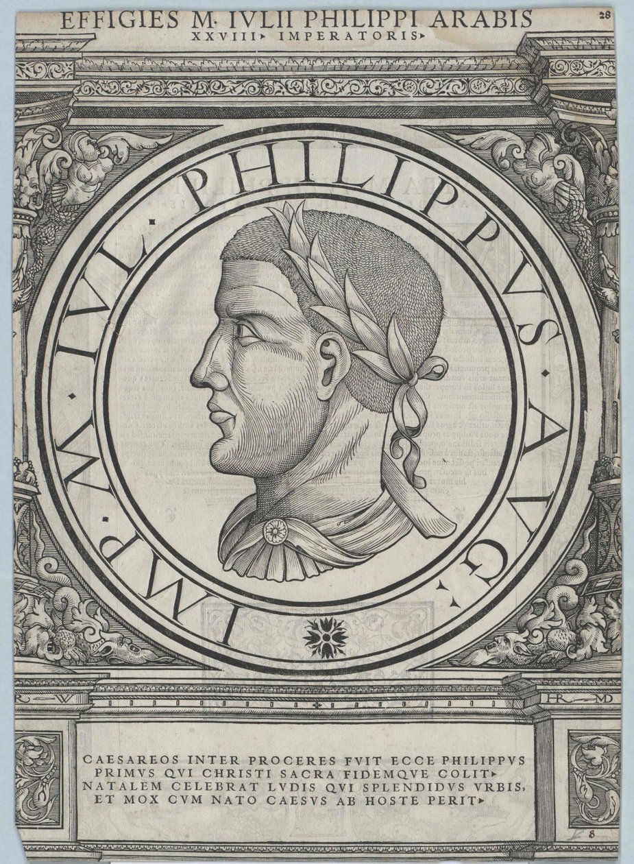 Fülöp római császár (nyomtatás) alkotó: Rudolph Wyssenbach