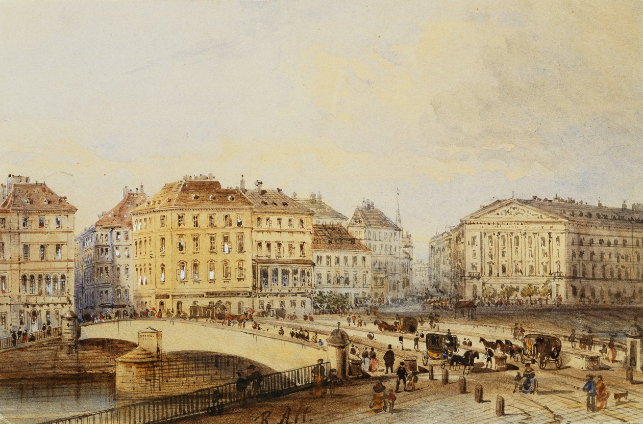 Ferdinánd híd alkotó: Rudolf von Alt