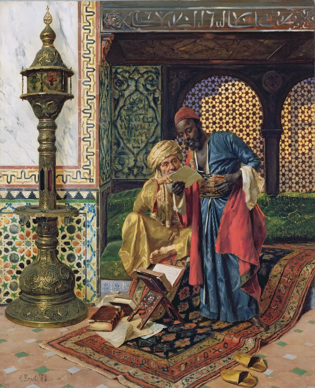 A levél, 1888 alkotó: Rudolphe Ernst
