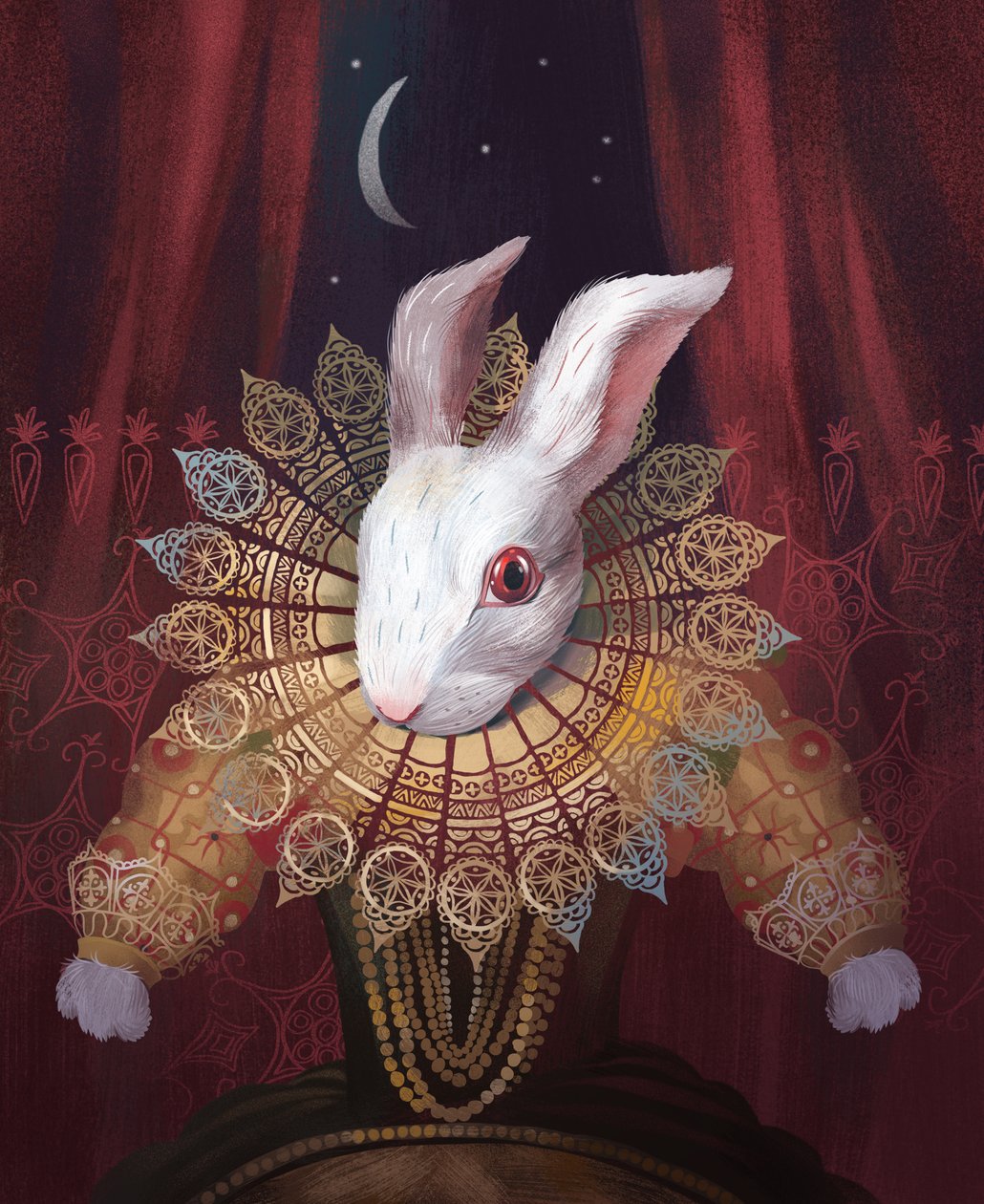 Fehér, mint a Hold, 2016, ( alkotó: Runa Anastasiya Rudaya
