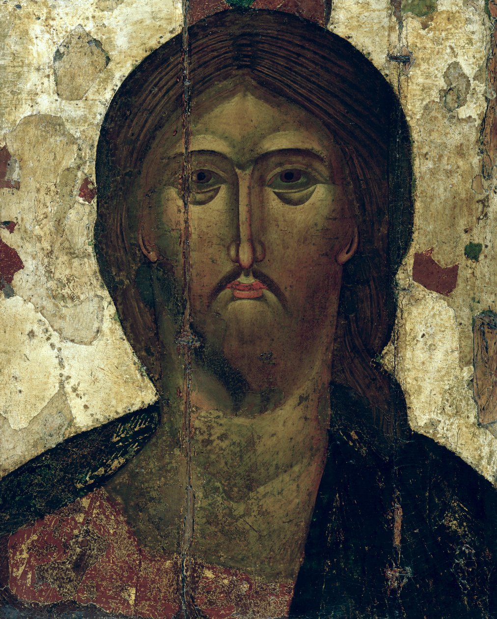 A Megváltó, 14. század eleje (tojás tempera fán) alkotó: Russian School