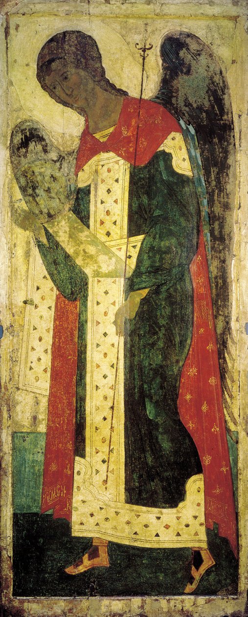Gábriel arkangyal, 1408. alkotó: Russian icon.