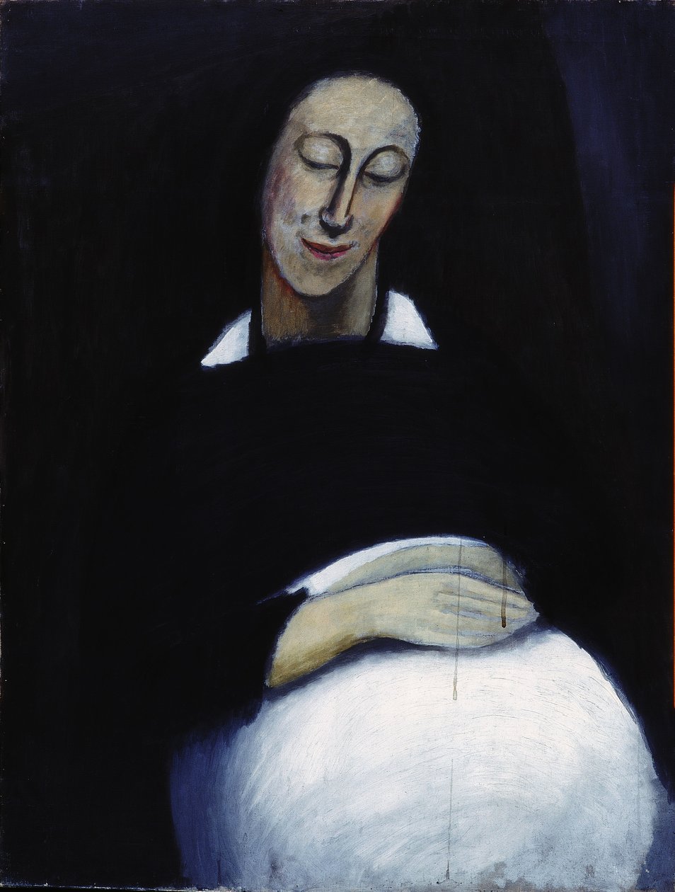 Alvó nő (olaj, vászon) alkotó: Ruth Adams