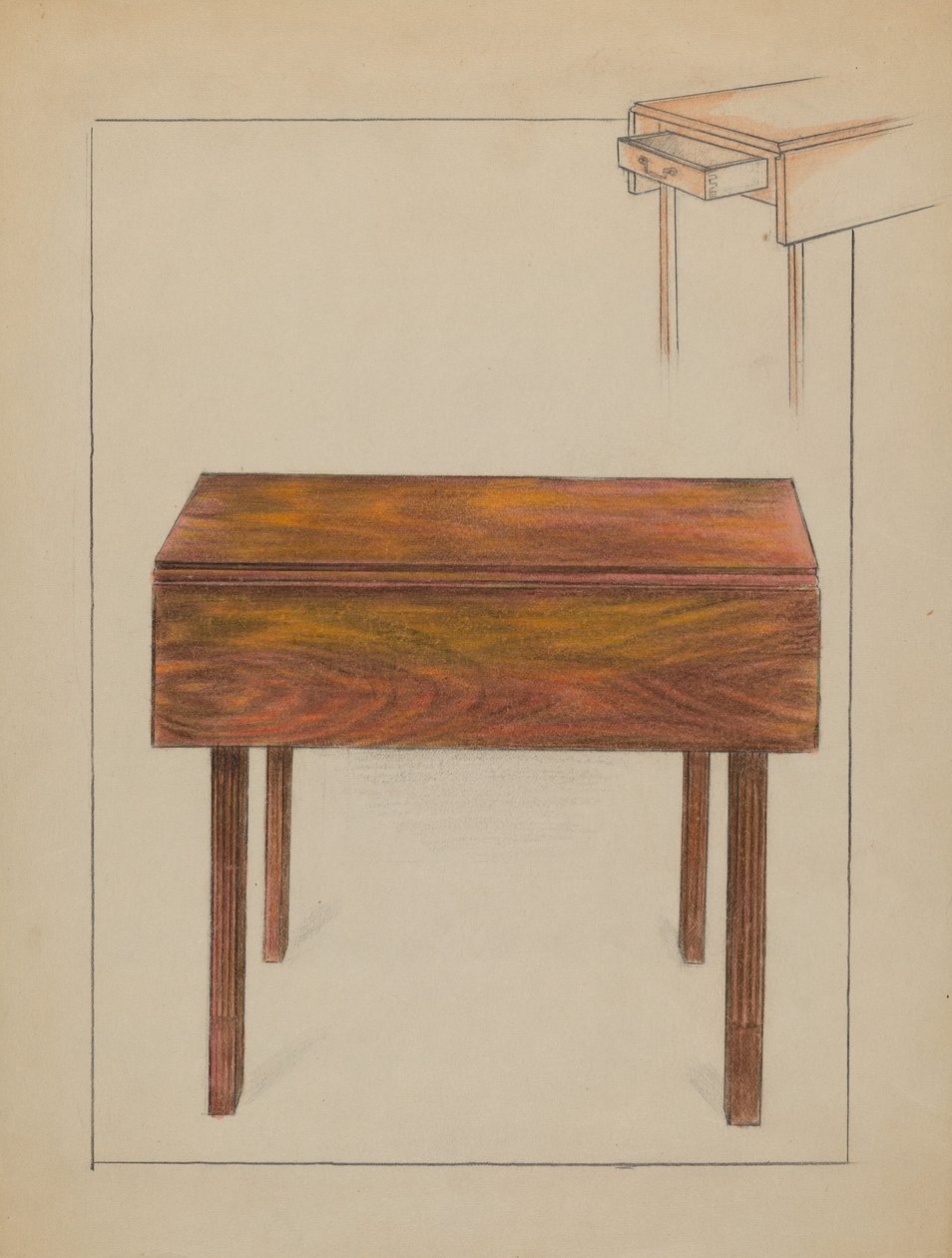 Drop Leaf Table alkotó: Ruth Bialostosky