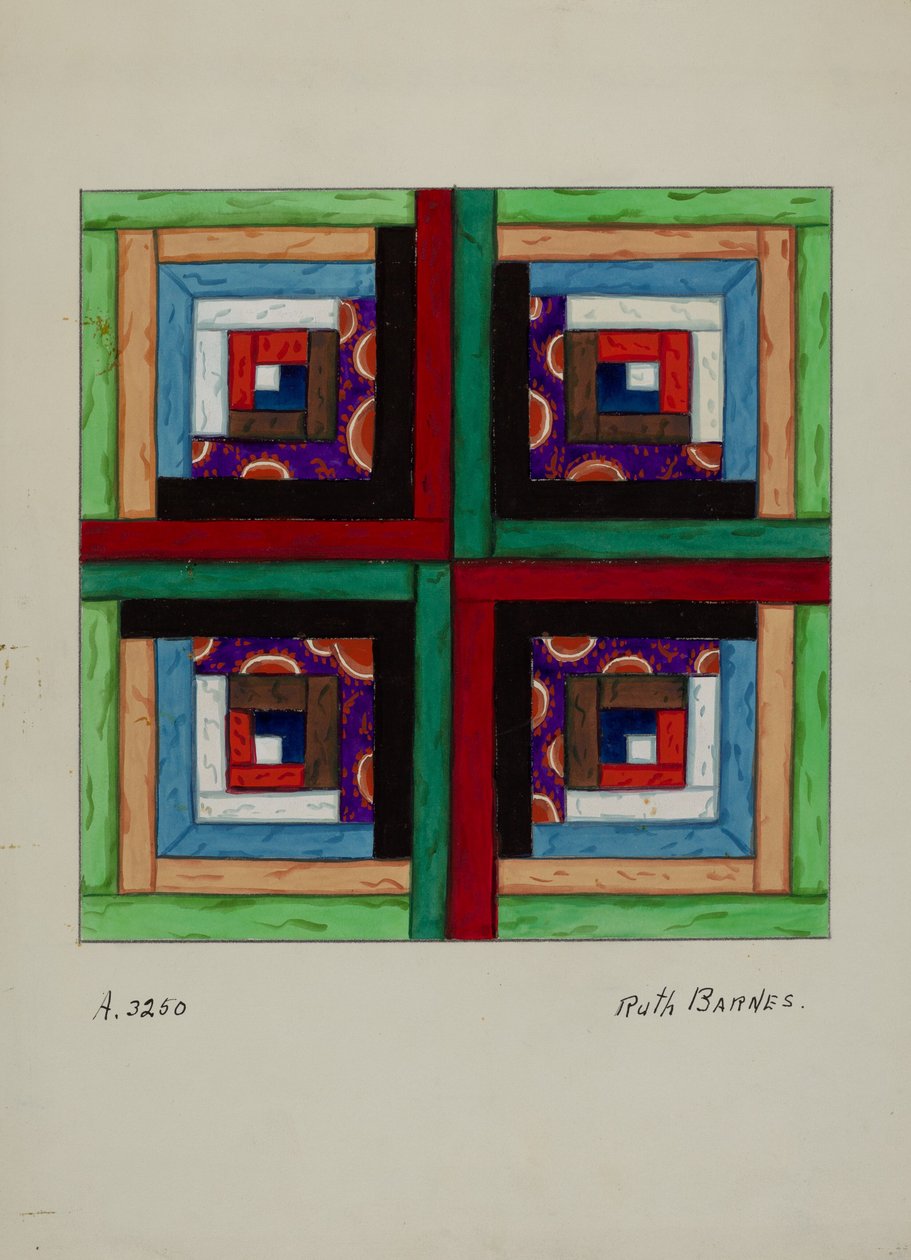 Paplan, c. 1936. alkotó: Ruth M Barnes