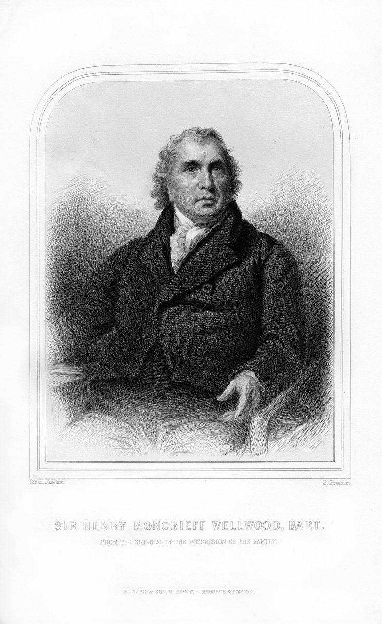 Sir Henry Moncrieff Wellwood, skót pap, 1870. alkotó: S. Freeman