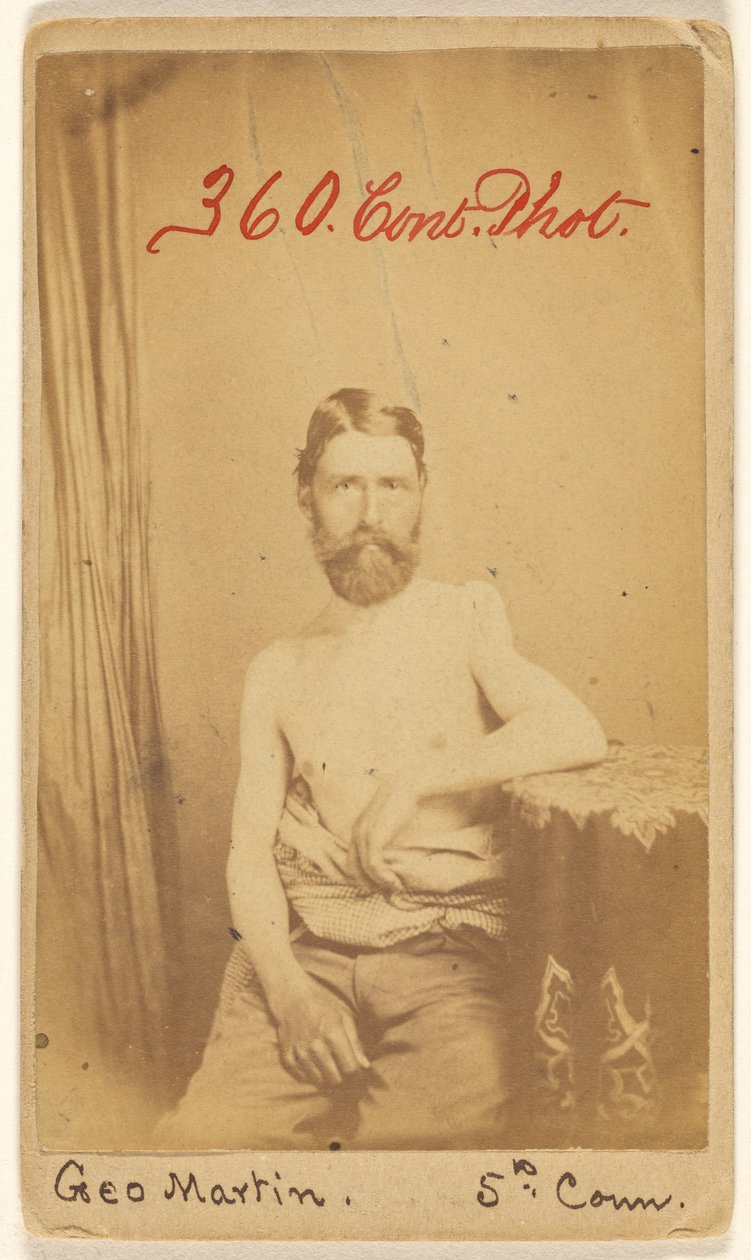 Geo. Martin, 5. Conn. [Polgárháborús áldozat] alkotó: S. Friedlaender